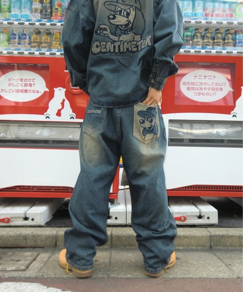 centimeter(センチメーター)の「CMT ruler washed denim pants(デニムパンツ・メンズ・ブラック/ライトブルー/ブラウン/ブルー系その他・MEDIUM/LARGE/X-LARGE)」の9枚目の写真