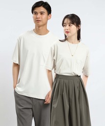 GLOBAL WORK Smile Seed Store | UVドライポケツキTシャツ半袖/110668(Tシャツ/カットソー)