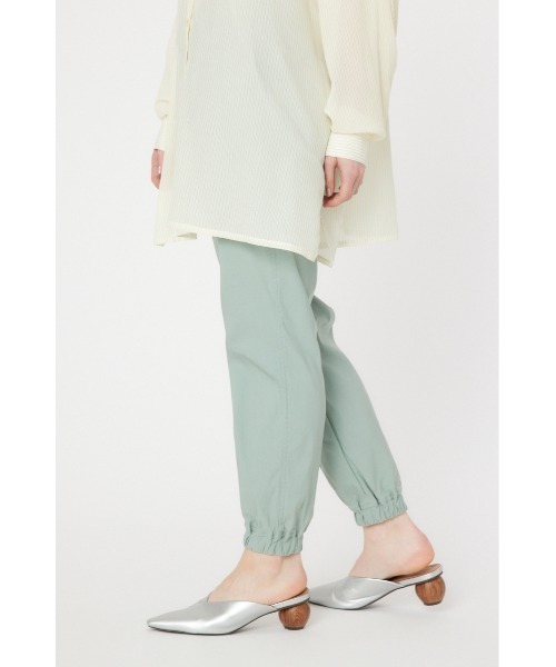 RODEO CROWNS WIDE BOWL（ロデオクラウンズワイドボウル）の「D/S COOL EASY JOG PANTS（その他パンツ・レディース・ブラック/オフホワイト/ライトイエロー/ライトカーキ・SMALL/MEDIUM）」の3枚目の写真