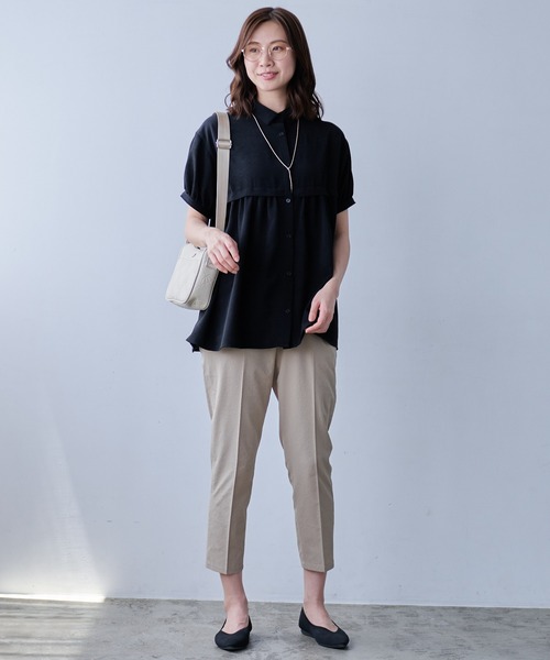 Arnold Palmer（アーノルドパーマー）の「アンブレラエンボス フェイクレザー ショルダーバッグ（ショルダーバッグ・レディース・オフホワイト/ブラック・F）」の14枚目の写真