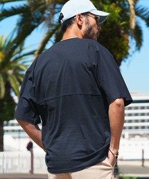 切り替えドルマン 無地 Tシャツ