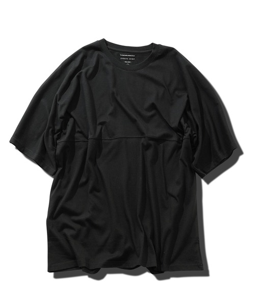 jiggys shop(ジギーズショップ)の「切り替えドルマン 無地 Tシャツ(Tシャツ/カットソー・メンズ・グレー系その他/ブラック/ネイビー/チャコールグレー/ホワイト・MEDIUM/LARGE)」の14枚目の写真