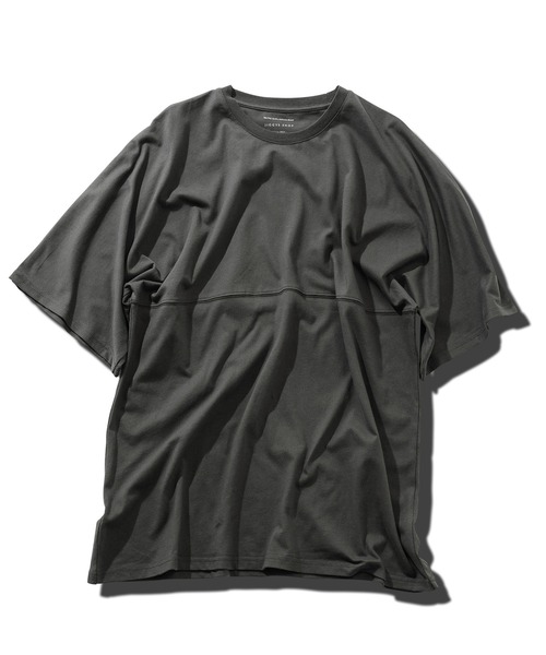 jiggys shop(ジギーズショップ)の「切り替えドルマン 無地 Tシャツ(Tシャツ/カットソー・メンズ・グレー系その他/ブラック/ネイビー/チャコールグレー/ホワイト・MEDIUM/LARGE)」の16枚目の写真