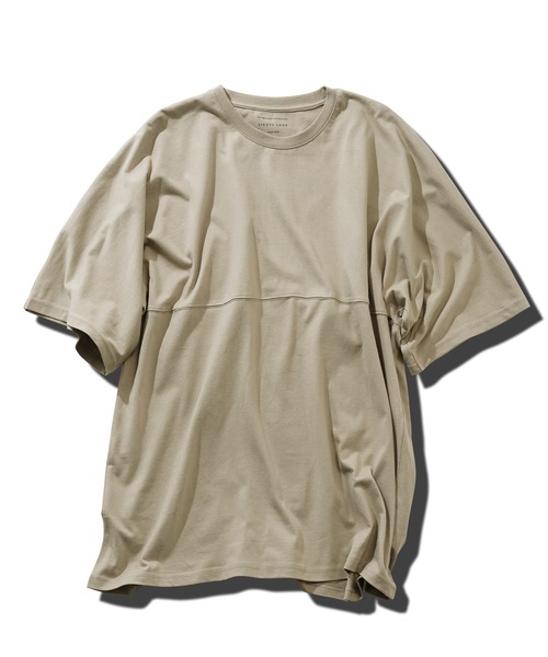 jiggys shop(ジギーズショップ)の「切り替えドルマン 無地 Tシャツ(Tシャツ/カットソー・メンズ・グレー系その他/ブラック/ネイビー/チャコールグレー/ホワイト・MEDIUM/LARGE)」の18枚目の写真