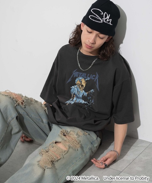 METALLICA（メタリカ）の「WEGO/∴別注METALLICA Tシャツ（Tシャツ/カットソー・メンズ・その他1/その他2/その他3・MEDIUM/LARGE）」の3枚目の写真