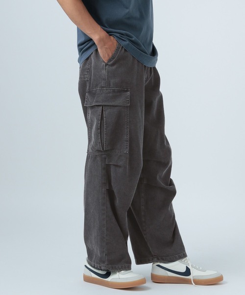 BAYFLOW(ベイフロー)の「クールタッチカーゴデニムパンツ(デニムパンツ・メンズ・ブラック/ライトブルー・MEDIUM/LARGE)」の5枚目の写真