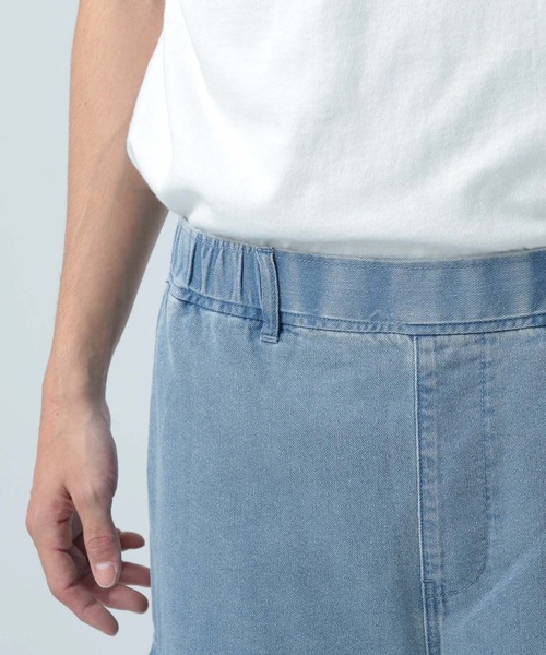 BAYFLOW(ベイフロー)の「クールタッチカーゴデニムパンツ(デニムパンツ・メンズ・ブラック/ライトブルー・MEDIUM/LARGE)」の10枚目の写真