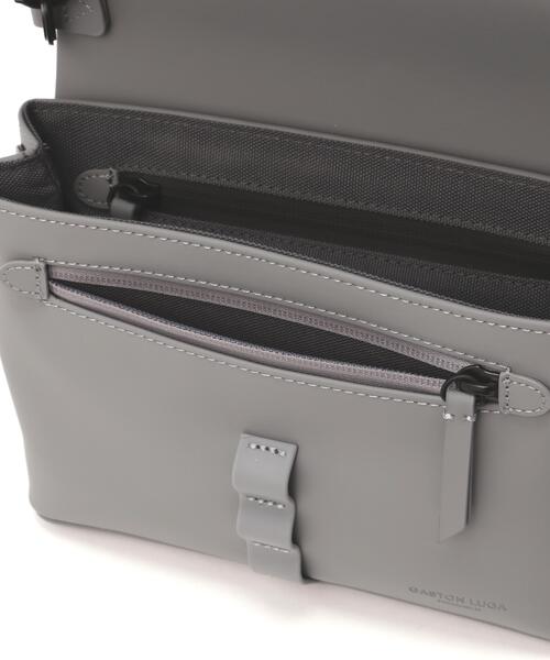 GASTON LUGA(ガストンルーガ)の「GASTON LUGA/ガストンルーガ/SPLASH CROSSBODY BAG(ショルダーバッグ・レディース・グレー/ブラック/ベージュ/チャコールグレー・F)」の11枚目の写真