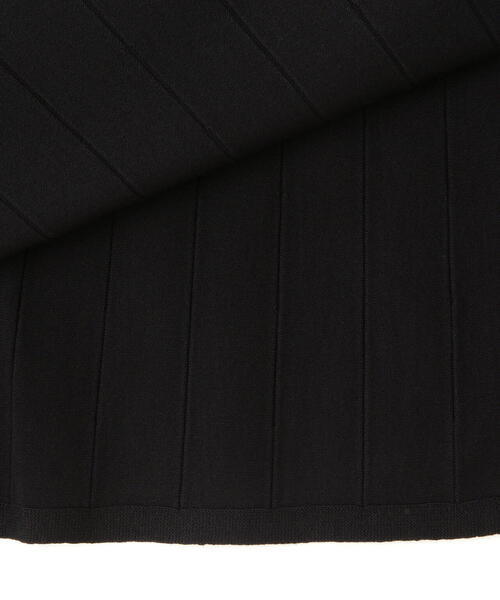 NATURAL BEAUTY BASIC（ナチュラルビューティーベーシック）の「◇シャツドッキングニットワンピース（シャツワンピース・レディース・ブラック/ブラウン・MEDIUM）」の14枚目の写真