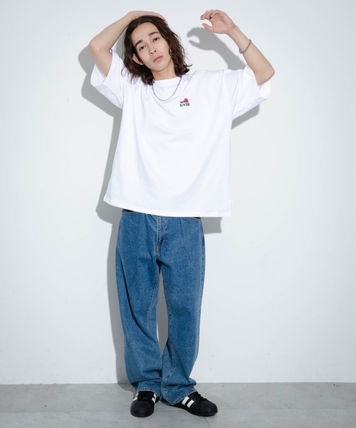 CONVERSE（コンバース）の「∴WEGO/CONVERSEワンポイントT（Tシャツ/カットソー・メンズ・その他6/その他1/その他5/その他3/その他2/その他4・LARGE/MEDIUM）」の17枚目の写真