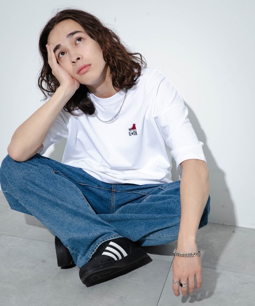 CONVERSE（コンバース）の「∴WEGO/CONVERSEワンポイントT（Tシャツ/カットソー・メンズ・その他6/その他1/その他5/その他3/その他2/その他4・LARGE/MEDIUM）」の16枚目の写真
