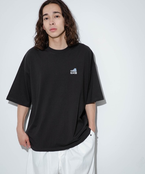 CONVERSE（コンバース）の「∴WEGO/CONVERSEワンポイントT（Tシャツ/カットソー・メンズ・その他6/その他1/その他5/その他3/その他2/その他4・LARGE/MEDIUM）」の9枚目の写真