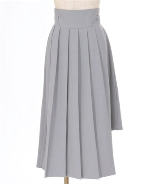 axes femme(アクシーズファム)の「ベルト付スリットプリーツスカート(スカート・レディース・ブラック/グレー/ブルー・FREE)」の19枚目の写真