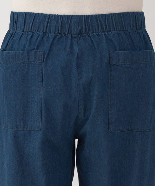 無印良品(ムジルシリョウヒン)の「紳士 洗いざらしデニムイージーパンツ(デニムパンツ・メンズ・ダークネイビー・S/M/XL/L)」の6枚目の写真