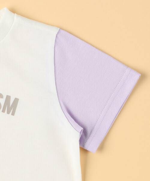COMME CA ISM(コムサイズム)の「半袖ロゴTシャツ (ベビーサイズ)(その他ベビー用品・キッズ・オートミール/ピンク/グリーン/ホワイト系・80-90cm)」の17枚目の写真