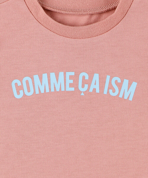 COMME CA ISM(コムサイズム)の「半袖ロゴTシャツ (ベビーサイズ)(その他ベビー用品・キッズ・オートミール/ピンク/グリーン/ホワイト系・80-90cm)」の21枚目の写真