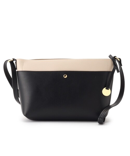 SHOO・LA・RUE(シューラルー)の「◆【軽量】3層ショルダーバッグ(ショルダーバッグ・レディース・グレー/ブラック/ベージュ系4・00)」の5枚目の写真