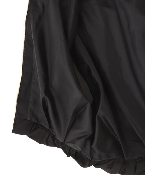 NATURAL BEAUTY BASIC（ナチュラルビューティーベーシック）の「◇ＭＡ－１コンパクトベスト（MA-1・レディース・ブラック/ベージュ・FREE）」の11枚目の写真