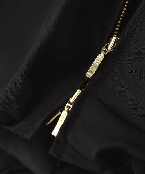 NATURAL BEAUTY BASIC（ナチュラルビューティーベーシック）の「◇ＭＡ－１コンパクトベスト（MA-1・レディース・ブラック/ベージュ・FREE）」の12枚目の写真