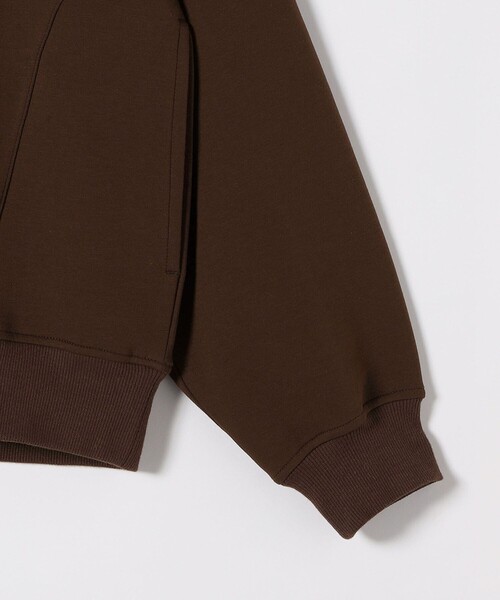 quaranciel:〈洗濯機可能〉ポンチ ハーフジップ スタンドカラー