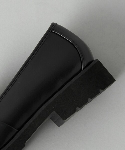 CITEN（シテン）の「＜CITEN＞ボリュームソールローファー（ローファー・レディース・ブラック・S/M/L）」の5枚目の写真