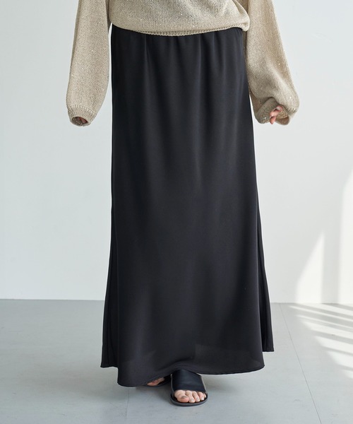 マチャット MACHATTドレープマットサテンスカート マチャット MACHATTドレープマットサテンスカート - メルカリ