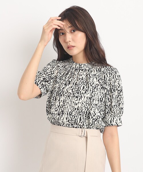 【セール】【洗える／通勤／一枚着／ジャケットイン】一枚で様になる、上品でフェミニンなブラウス（シャツ/ブラウス）｜COUP DE CHANCE（クードシャンス） 5,295円