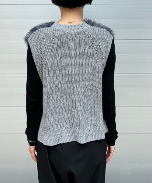 サイドスリットクロップドベスト Eimee Law│Eimee Law & LHELBIE 公式 