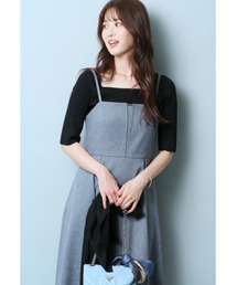 JUSGLITTY（ジャスグリッティー）の「フレアキャミワンピース