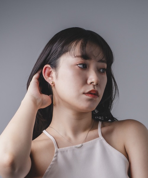 Os accessory(オズアクセサリー)の「【金属アレルギー対応】Os -オズ- ティアドロップ イヤリング サージカルステンレス(イヤリング・レディース・シルバー/ゴールド・FREE)」の13枚目の写真