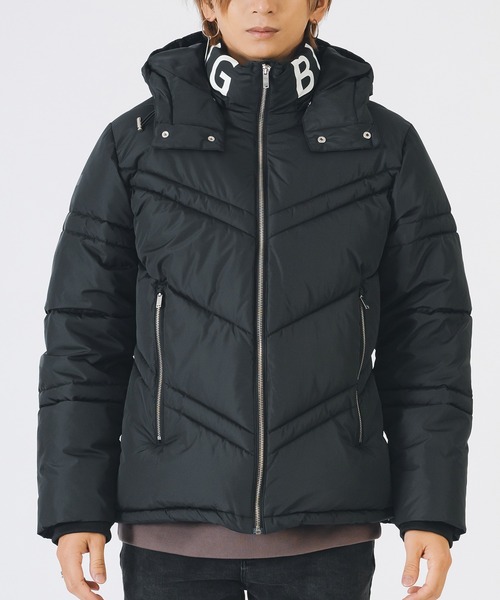 EVOLUTION（エボリューション）の「【FELLEXファイバー綿】袖プリント キルティング / ダウンジャケット（ダウンジャケット/コート・メンズ・レッド/ブラック/オフホワイト・LARGE/MEDIUM/X-LARGE）」の18枚目の写真