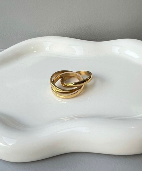 Rechic(リシック)の「3連リング(リング・レディース・ゴールド/シルバー・FREE)」の5枚目の写真