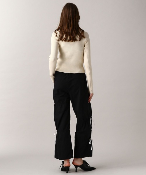 FOREVER 21（フォーエバー トゥエンティーワン）の「【2024FW】リボンワイドパンツ（その他パンツ・レディース・ブラック/ネイビー/グレー・MEDIUM/SMALL）」の11枚目の写真