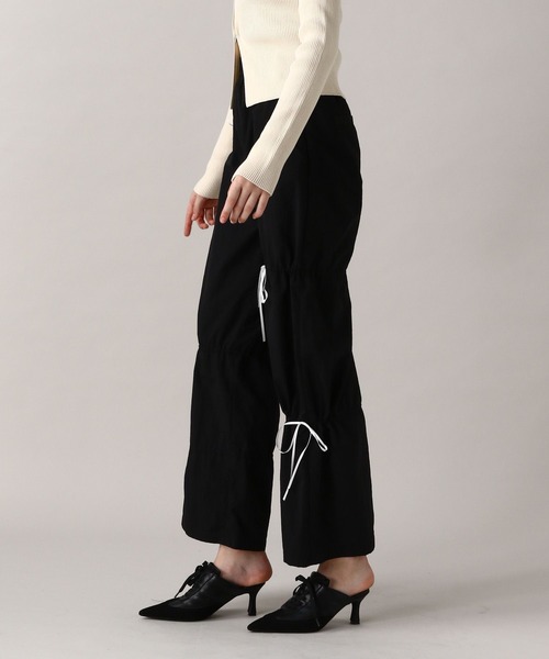 FOREVER 21（フォーエバー トゥエンティーワン）の「【2024FW】リボンワイドパンツ（その他パンツ・レディース・ブラック/ネイビー/グレー・MEDIUM/SMALL）」の12枚目の写真