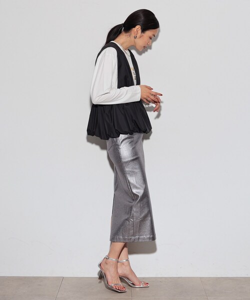 GALLEST（ギャレスト）の「◆グリッターストレッチタイトスカート（スカート・レディース・ゴールド/シルバー・40/38/36）」の7枚目の写真