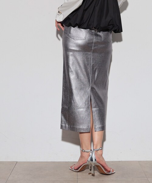 GALLEST（ギャレスト）の「◆グリッターストレッチタイトスカート（スカート・レディース・ゴールド/シルバー・40/38/36）」の10枚目の写真