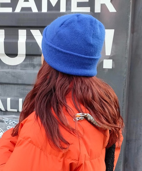 CONTROL FREAK（コントロールフリーク）の「CONTROL FREAK(コントロールフリーク)シャギーボリュームワッチ（ニットキャップ/ビーニー・レディース・ベージュ/チャコール/ブルー/ピンク・FREE）」の17枚目の写真