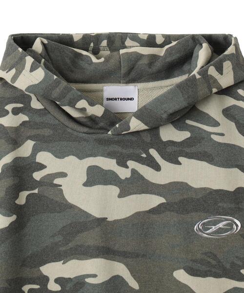 SHORT ROUND（ショートラウンド）の「SHORT ROUND/パターンメタルワンポイントプルパーカー（パーカー・メンズ・その他1/その他2・FREE）」の10枚目の写真