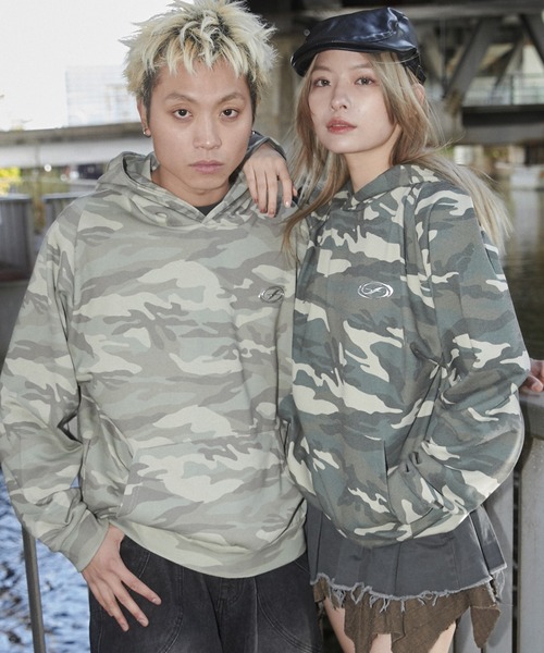 SHORT ROUND（ショートラウンド）の「SHORT ROUND/パターンメタルワンポイントプルパーカー（パーカー・メンズ・その他1/その他2・FREE）」の15枚目の写真