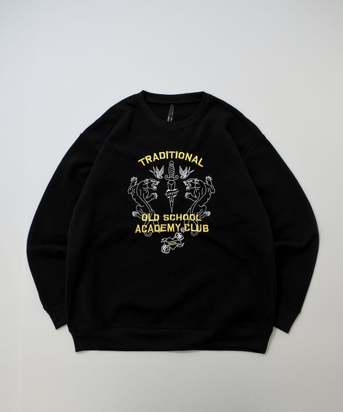 Anytime Songs(エニータイムソングス)の「heavy weight various design sweat shirt/ヘビーウェイト アソート デザイン 裏起毛 スウェットシャツ(スウェット・メンズ・ブラック系その他5/ライトグレー系1/グレー系その他6/グレー系その他5/ブラック系その他6/ライトグレー系2/ライトグレー系/ホワイト/ホワイト系その他/ブラック系その他4/グレー系その他7/グレー系その他2/グレー系その他3/グレー系その他4/ブラック系その他7/アッシュグレー/チャコールグレー/ブラック系その他/ブラック系その他3/ホワイト系その他2/ライトグレー系3/ブラック/グレー系その他/ブラック系その他2・M/L/XL)」の6枚目の写真