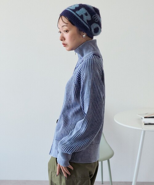 24AW STONE  ジップカーディガン 24AW STONE ISLAND ジップカーディガン