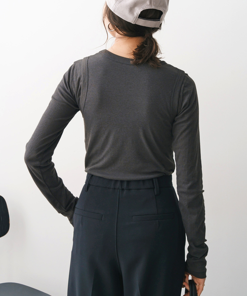 Spick & Span（スピックアンドスパン）の「レイヤード プルオーバー（T