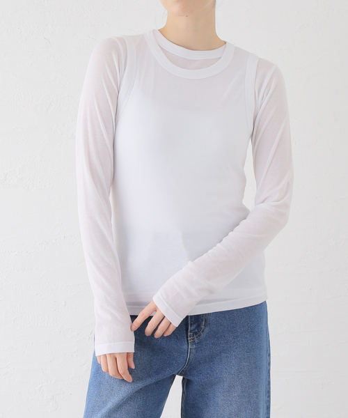 Spick & Span（スピックアンドスパン）の「レイヤード プルオーバー（T
