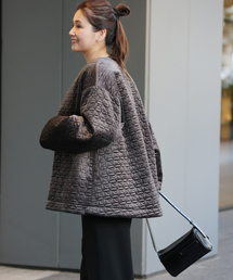 JOURNAL STANDARD | 別珍キルティングクルーネックミドルブルゾン(ブルゾン)