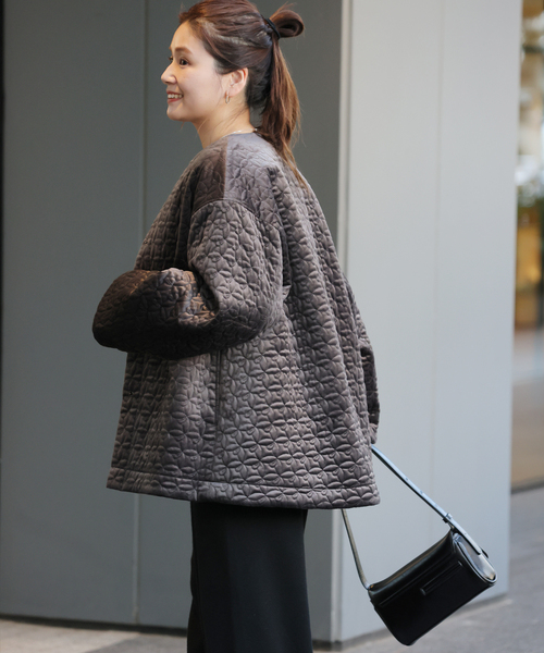 美品！ジャーナルスタンダード　イレギュラーキルティングミドルブルゾン イレギュラーキルティングブルゾン | ジャーナルスタンダード