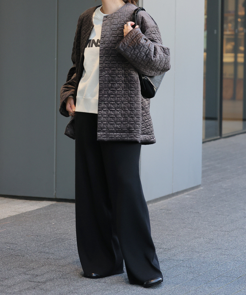 美品！ジャーナルスタンダード　イレギュラーキルティングミドルブルゾン イレギュラーキルティングブルゾン | ジャーナルスタンダード