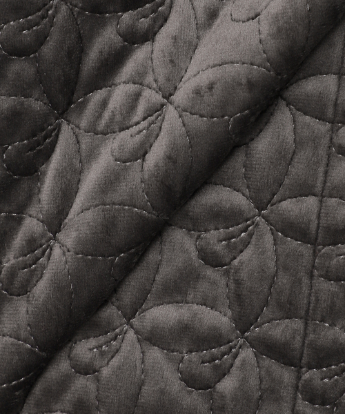 JOURNAL STANDARD(ジャーナルスタンダード)の「別珍キルティングクルーネックミドルブルゾン(ブルゾン・レディース・カーキ/チャコールグレー・FREE)」の22枚目の写真