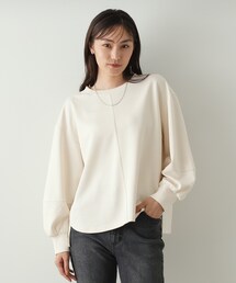OPAQUE.CLIP | ボリュームスリーブトップス【洗濯機洗い可】(Tシャツ/カットソー)