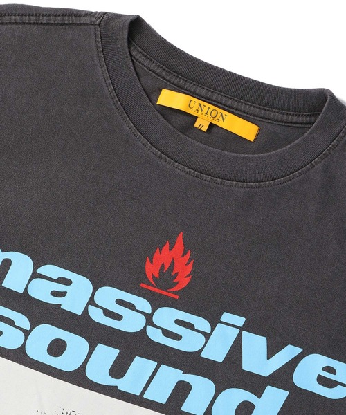 UNION（UNION TOKYO）（ユニオン）の「UNION TOKYO MASSIVE SOUND LS TEE ユニオントーキョー（Tシャツ/カットソー・メンズ・ブラック系その他/ブラウン系その他・LARGE/MEDIUM/SMALL/X-LARGE/XX-LARGE）」の3枚目の写真