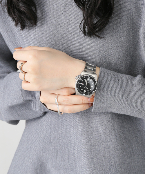 【SEIKO / セイコー】5 SPORTS SBSA225 Black dial Mid size（アナログ腕時計）｜HIROB（ヒロブ）